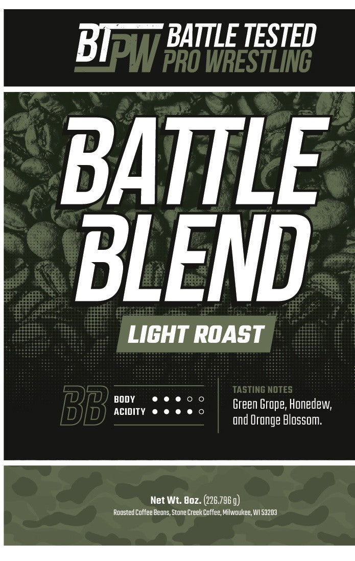 BattleTested Coffee Wrestler Edition