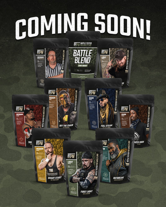 BattleTested Coffee Wrestler Edition